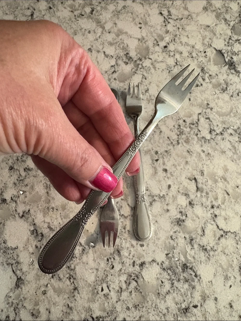 Oneida Northland Colonial Boutique Stainless Steel Cocktail Forks set of 3